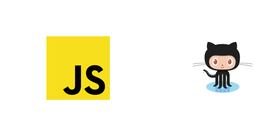 logo javascript e github