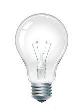 lâmpada acessa ou lâmpada apagada ou lâmpada quebrada, depende da função usada no JavaScript
